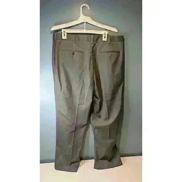 Perry Ellis Portfolio Dress Pants Mens 36x29 Used Clean Gray - Picture 2 of 5
